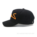 Hochwertige Stickerei 5 Panels Baseballkappen